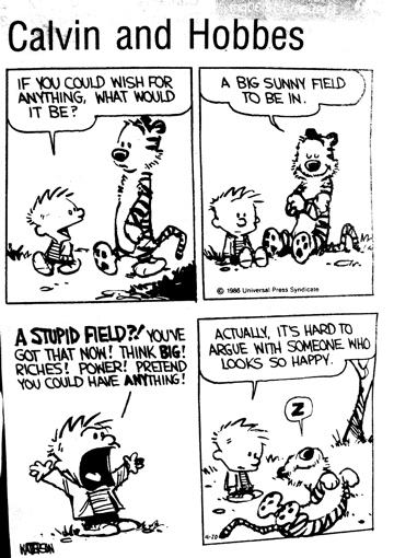 TRANSCENDENTALISM and Calvin and Hobbes